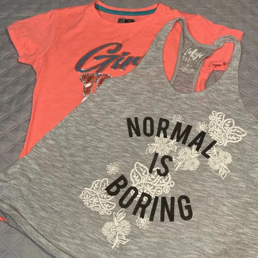 TOKYO DARLING & RBX SHIRTS SIZES S & M (LOT OF 2)